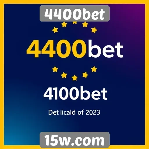 Histórico de licenciamento do 4400bet